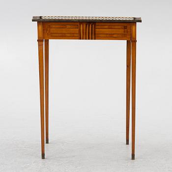 Side table, Gustavian provincial work, late 18th century.