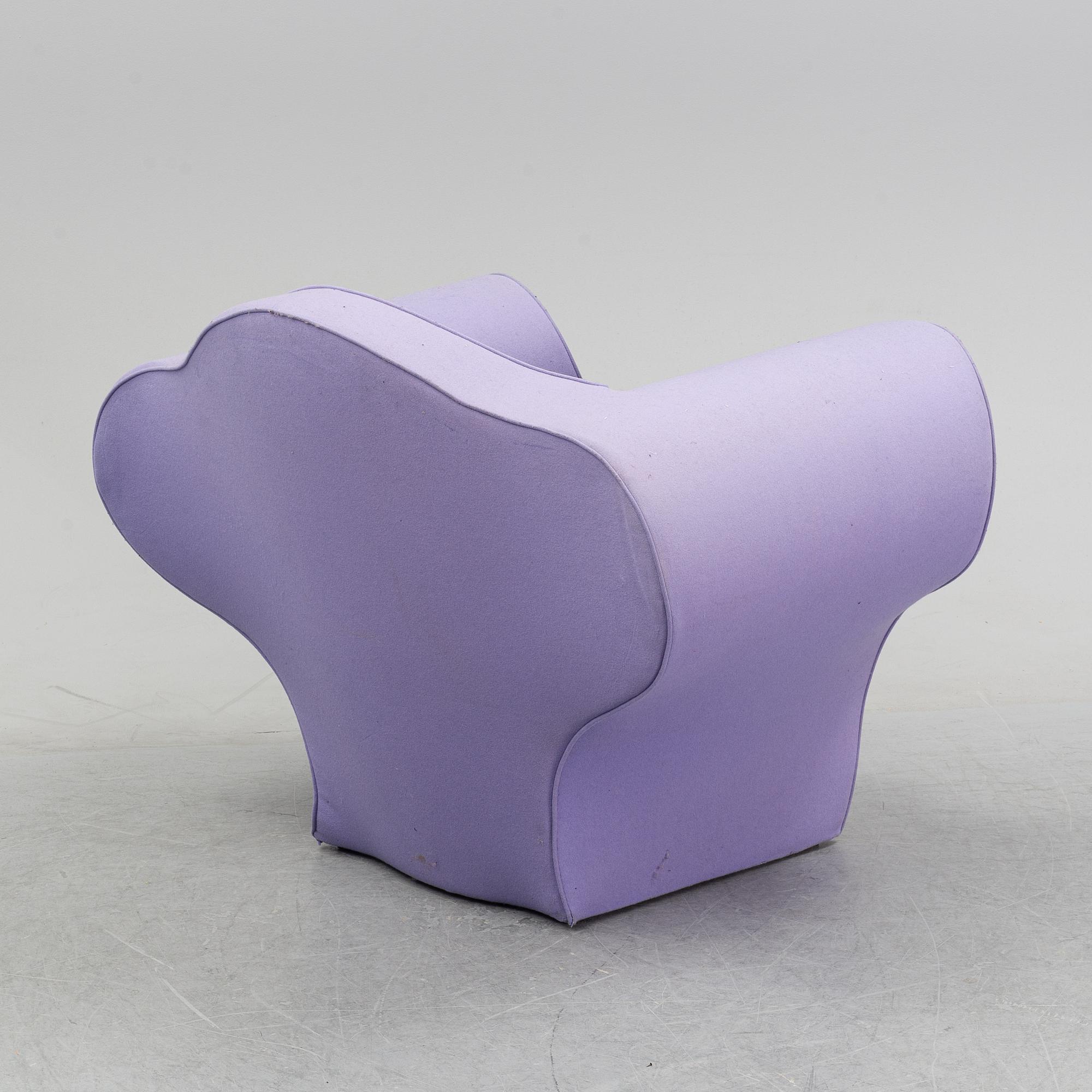 A 'Big Easy' chair by Ron Arad for Moroso designed 1999.