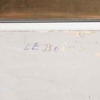 CARL ERIK BODÉN, akryl på pannå, signerad.