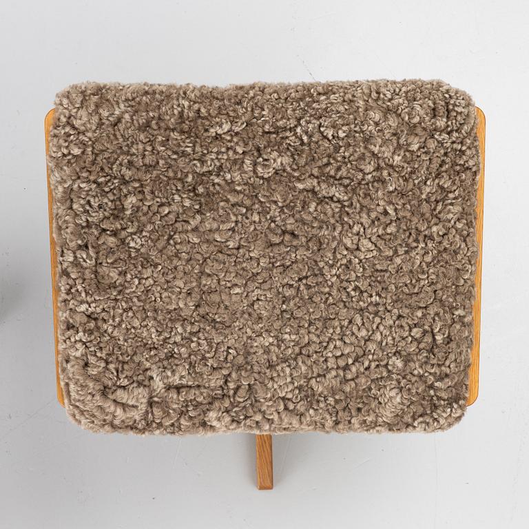 Armchair with footstool. 'Chic', Bröderna Andersson, contemporary.