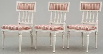 STOLAR, 3st, sengustavianska, Anders Hellman d.ä. (mästare i Stockholm 1761 - 1794).