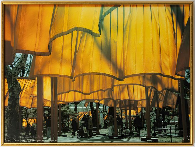 Christo & Jeanne-Claude, "The Gates, Central Park, New York City", 1979-2005.