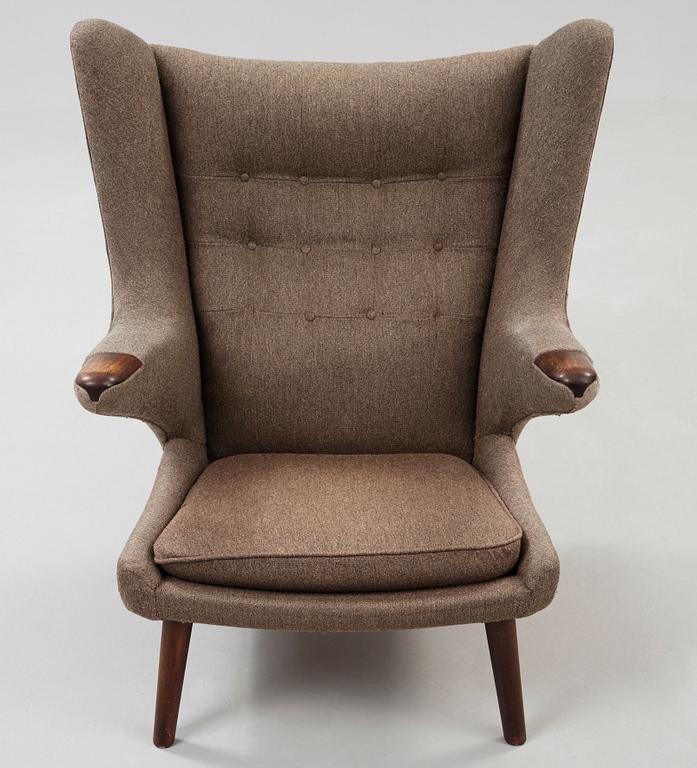 A Hans J Wegner 'Bamse' easy chair, AP-stolen, Denmark 1950's-60's.