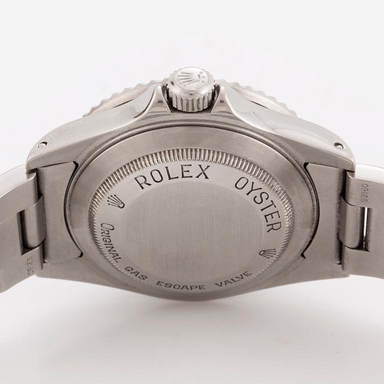 ROLEX, Oyster Perpetual Date, Sea-Dweller (4000ft=1220m, SWISS-T<25), Chronometer, armbandsur, 40 mm,