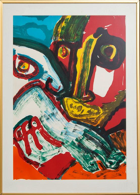 BENGT LINDSTRÖM, färglitografi, signerad och numrerad 173/180.