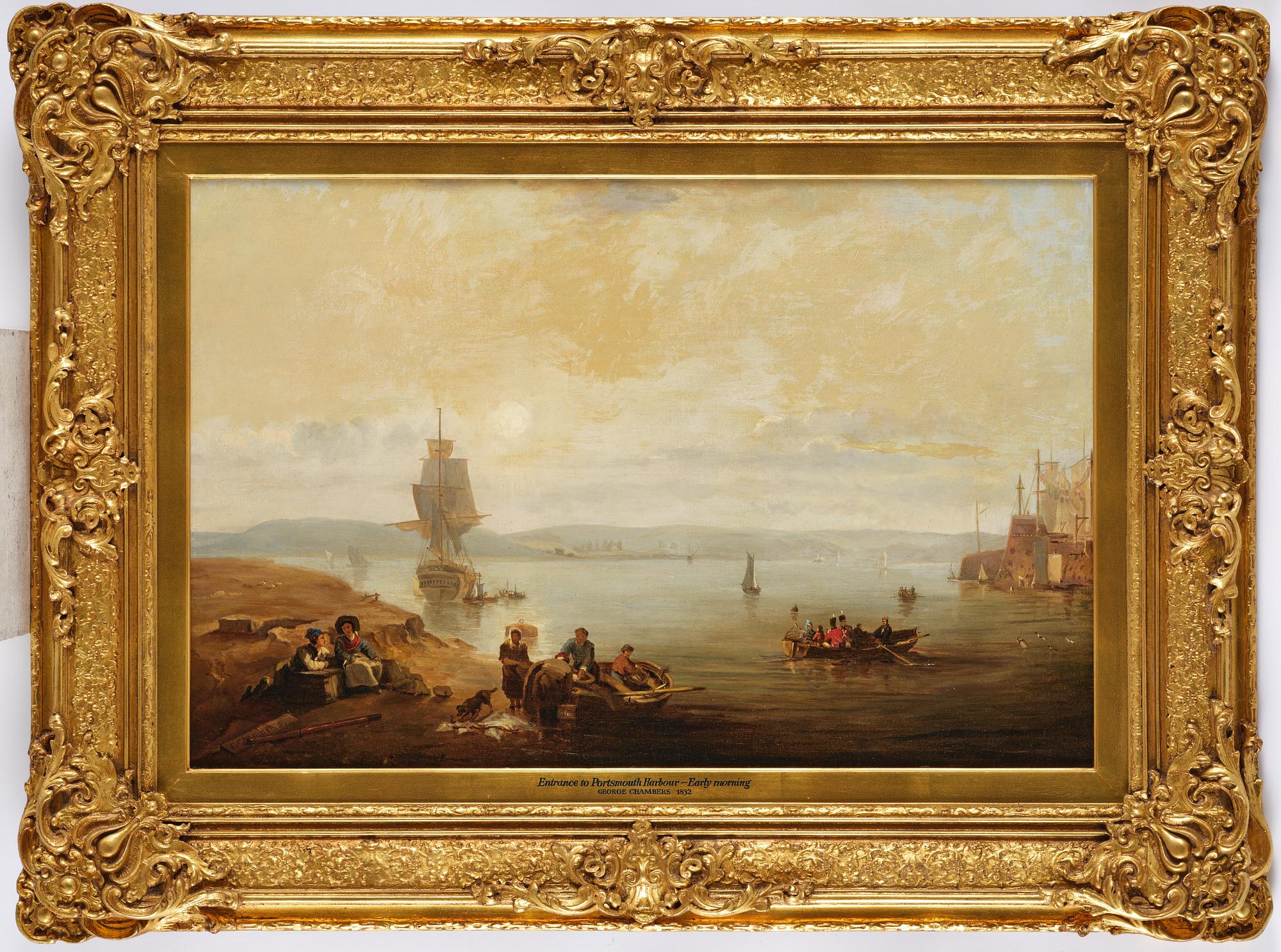 George Chambers, Entrance to Portsmouth Harbour.