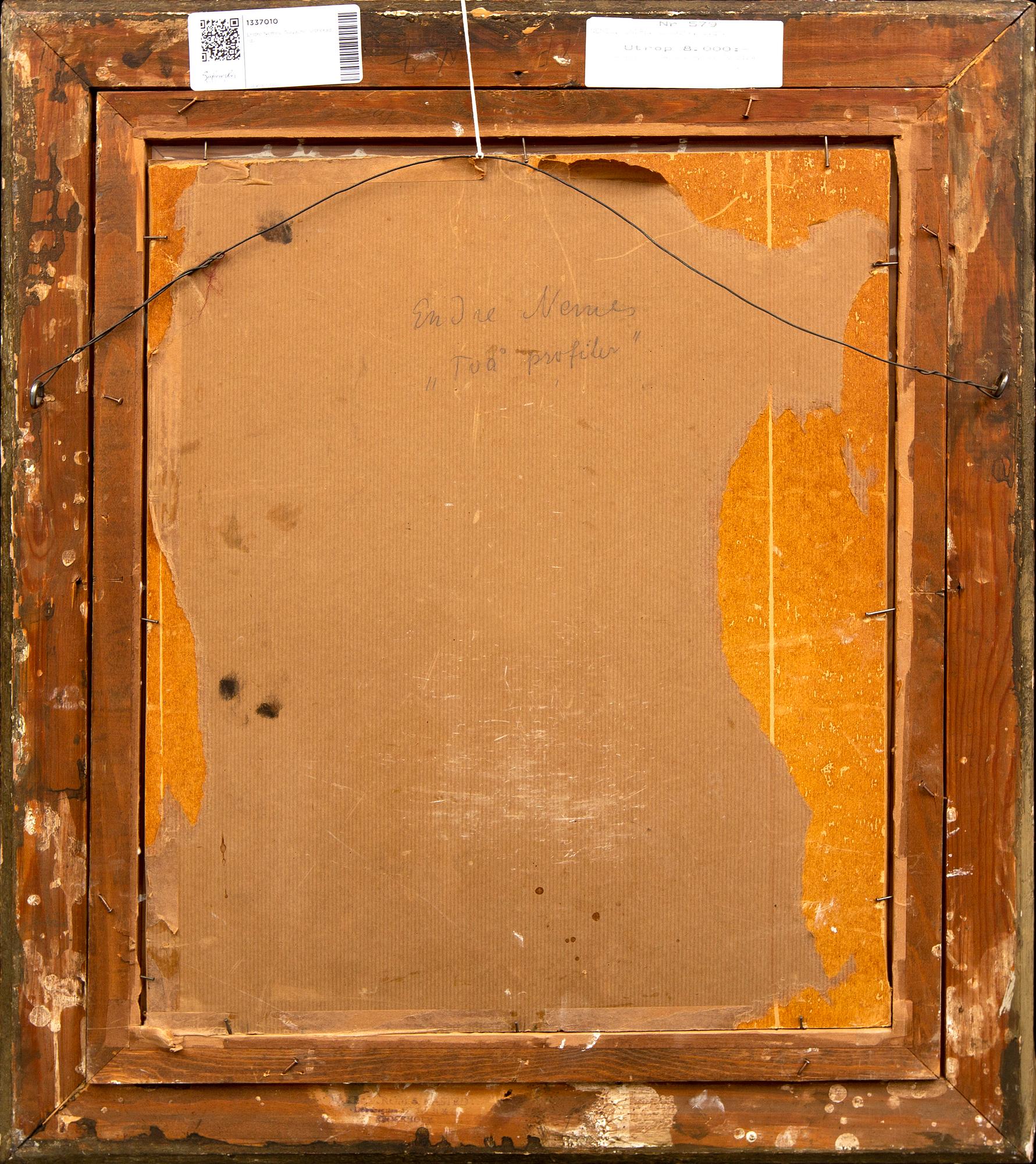 Endre Nemes, Gouache, signed.