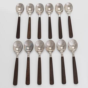 Bertel Gardberg, an 80-piece 'Lion de Luxe' cutlery set, Hackman, Finland, latter half of the 20th century.