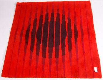 MATTA. Tuftad. Sign V (Vasarely). Ca 174 x 178.