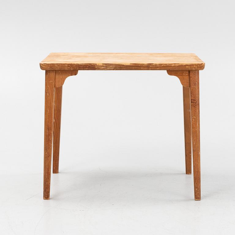 A pine table, Nordiska Kompaniet, 1940's.