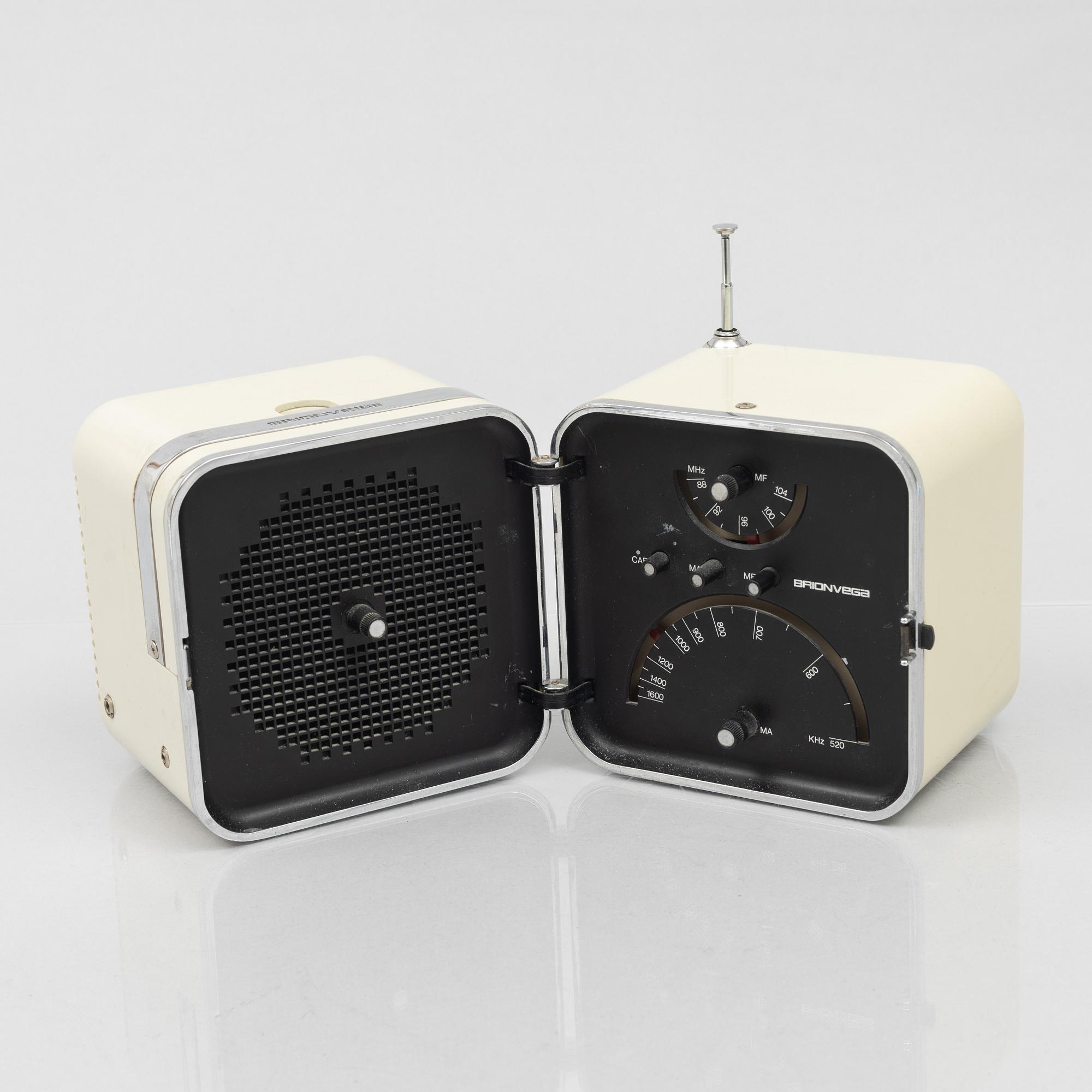 A Brionvega radio, "TS 502", Italy, 1960's.