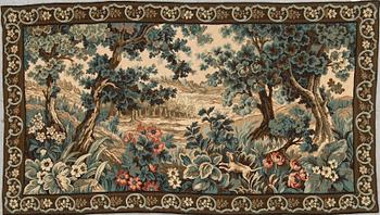 VÄVNAD, gobelängteknik. 1900-tal. Frankrike.