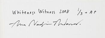 Anna Nordquist Andersson, photograph signed and numbered 1/3 + AP verso.