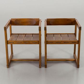 EDVIN HELSETH, stolar, ett par, "Fureka", Norge.