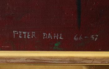 PETER DAHL, olja på duk, signerad, daterad 1966 - 67(?).