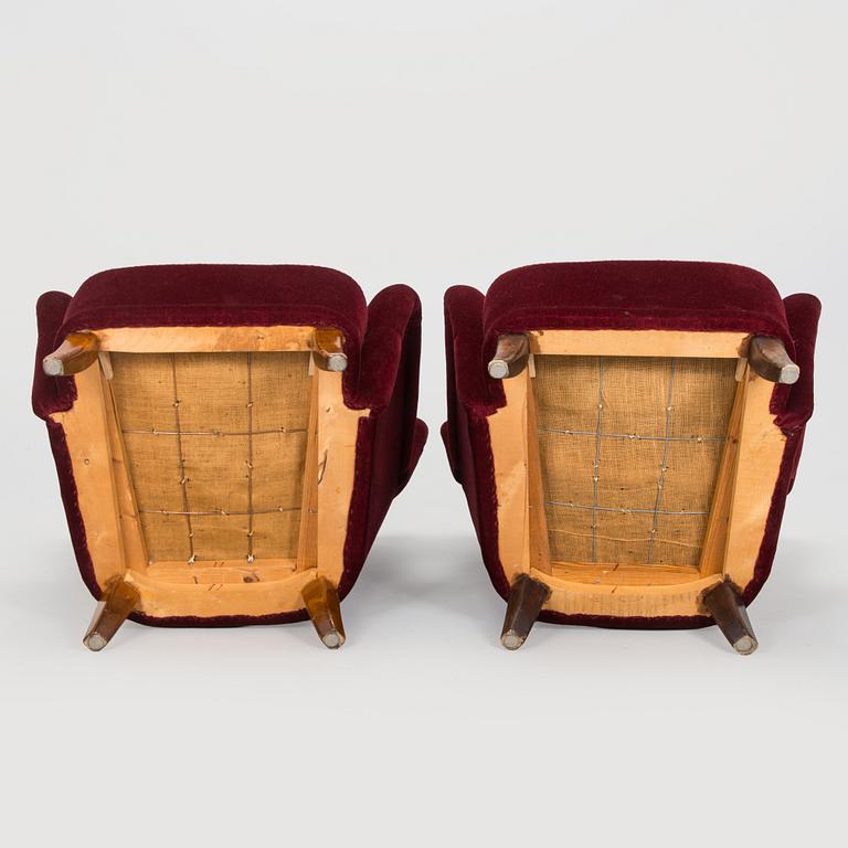 Nojatuolipari, 1900-luvun puoliväli.