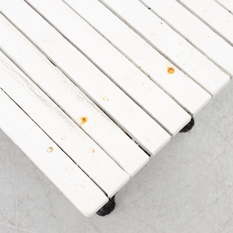 Garden table, early 20th century.