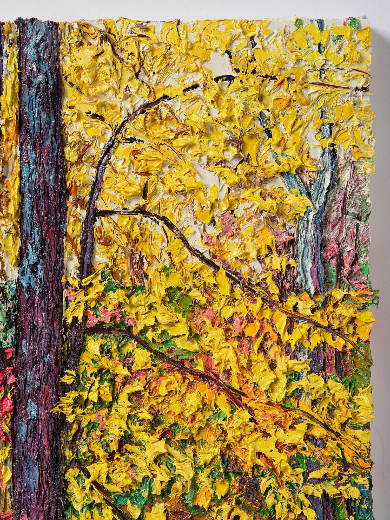 Robert Terry, "Pink + Yellow Trees".