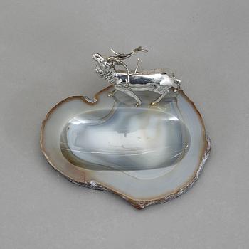 FAT, silver och agat, Ryssland, 1900-tal.