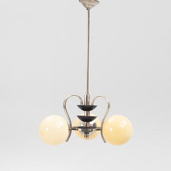 An Art Deco ceiling light, 1920s/30s.