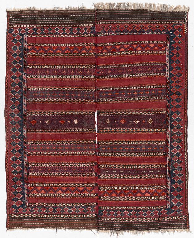 A Kashgai, rug a. 188 x 160 cm.