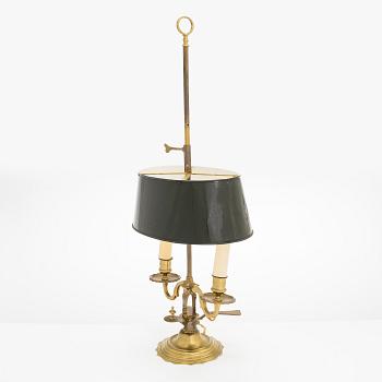 Bordslampa, Bouillotte modell, Frankrike, 1800-talets senare del.