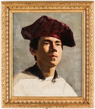 OKÄND KONSTNÄR, ett par, olja på duk, ej signerade, 1870-80 tal.