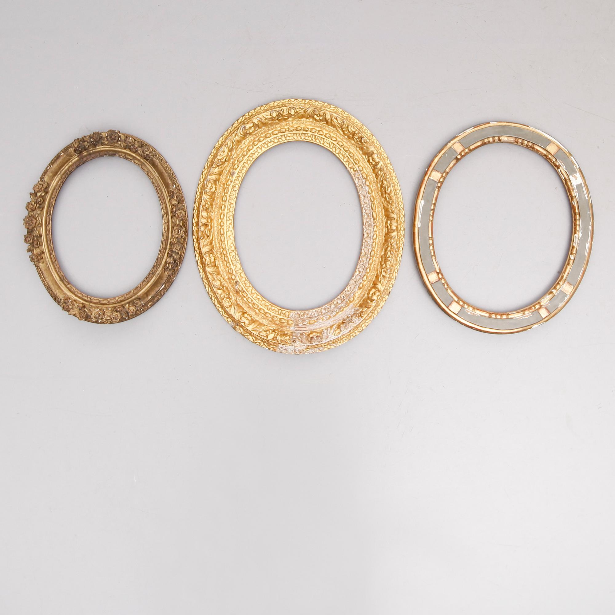 RAMAR, 3 st, ovala, 1700-/1800-tal.