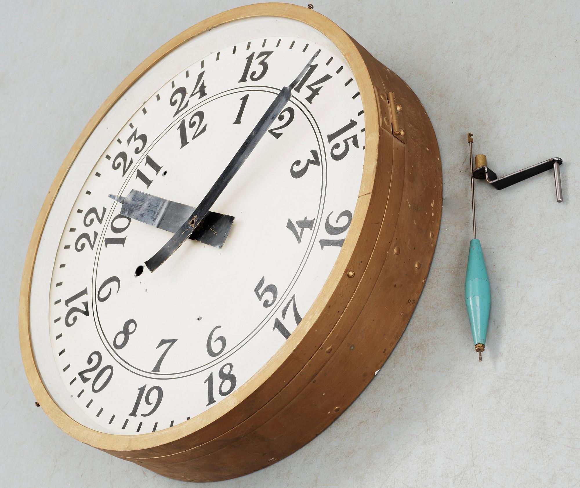 STATIONSKLOCKA, 1800/1900-tal.