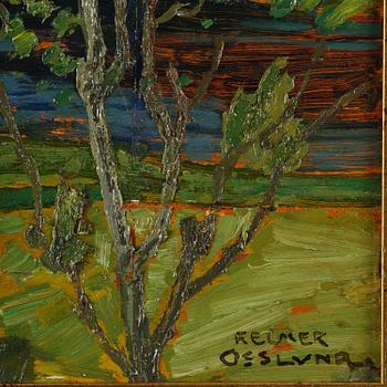 Helmer Osslund, Autumn at Indalsälven.