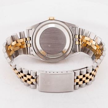 ARMBANDSUR, Rolex Oyster Perpetual Datejust , stål och guld. 1980-tal. Originallåda.