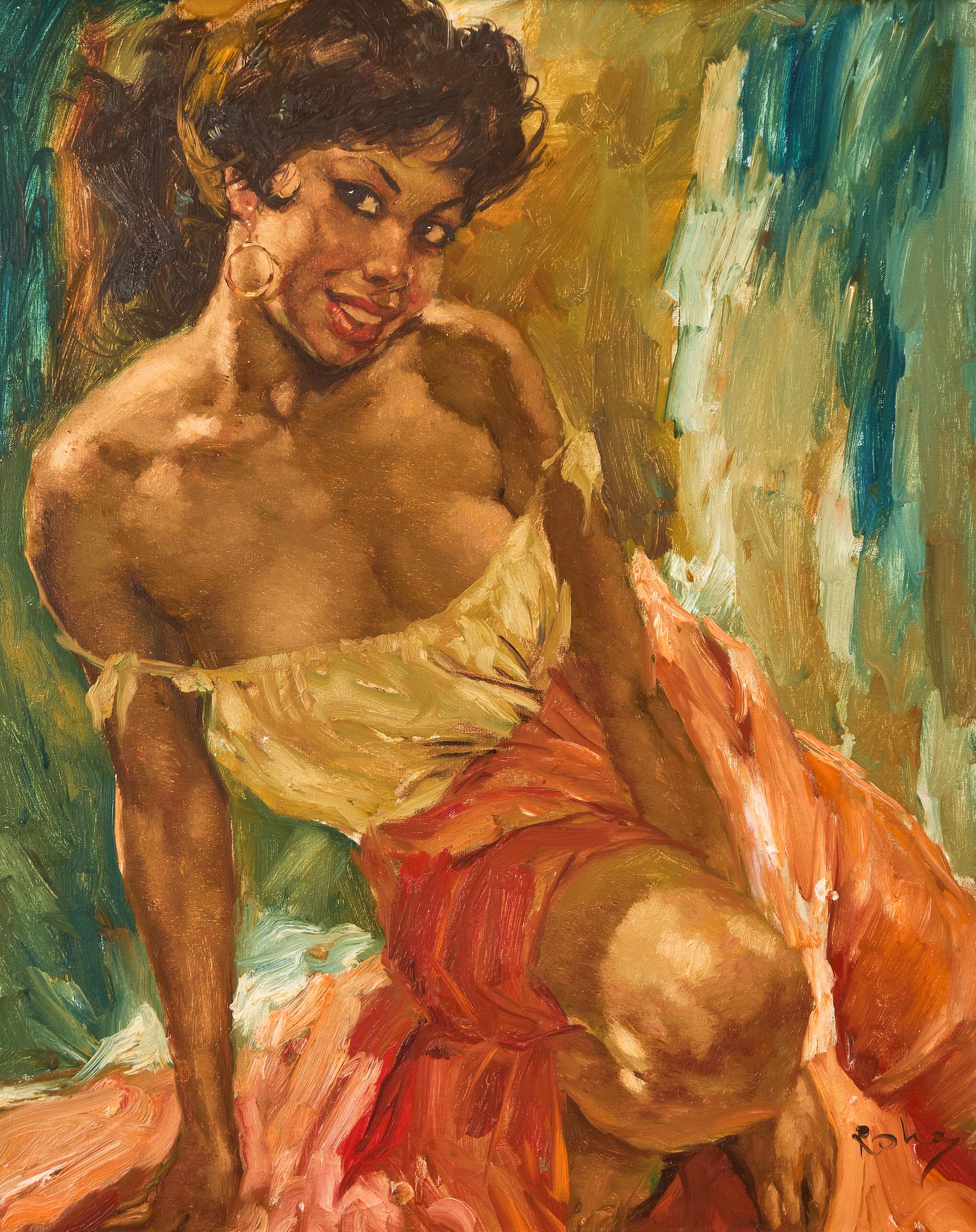 Charles Roka, Model study.