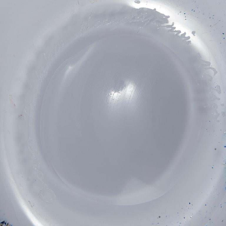 FLASKA, glas, signerad Oiva Toikka Nuutajärvi Notsjö.