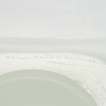 Alvar Aalto, 1 osa lasiveistoksesta, ”Aallon-kukka” 9767C, signeerattu Alvar Aalto Karhula.