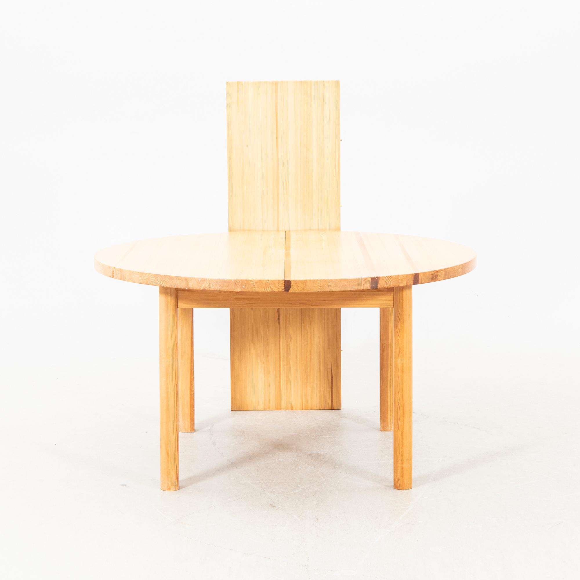 Gilbert Marklund, matbord Furusnickar´n 1970-tal.