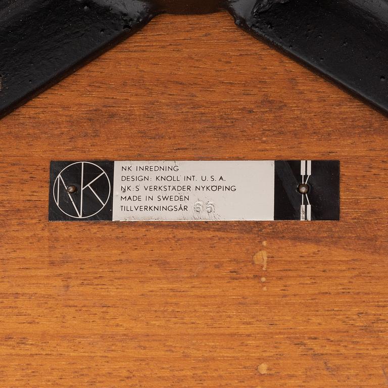 Florenc Knoll, a 'Oval 96' dining table, Nordiska Kompaniet, Sweden, dated 1965.