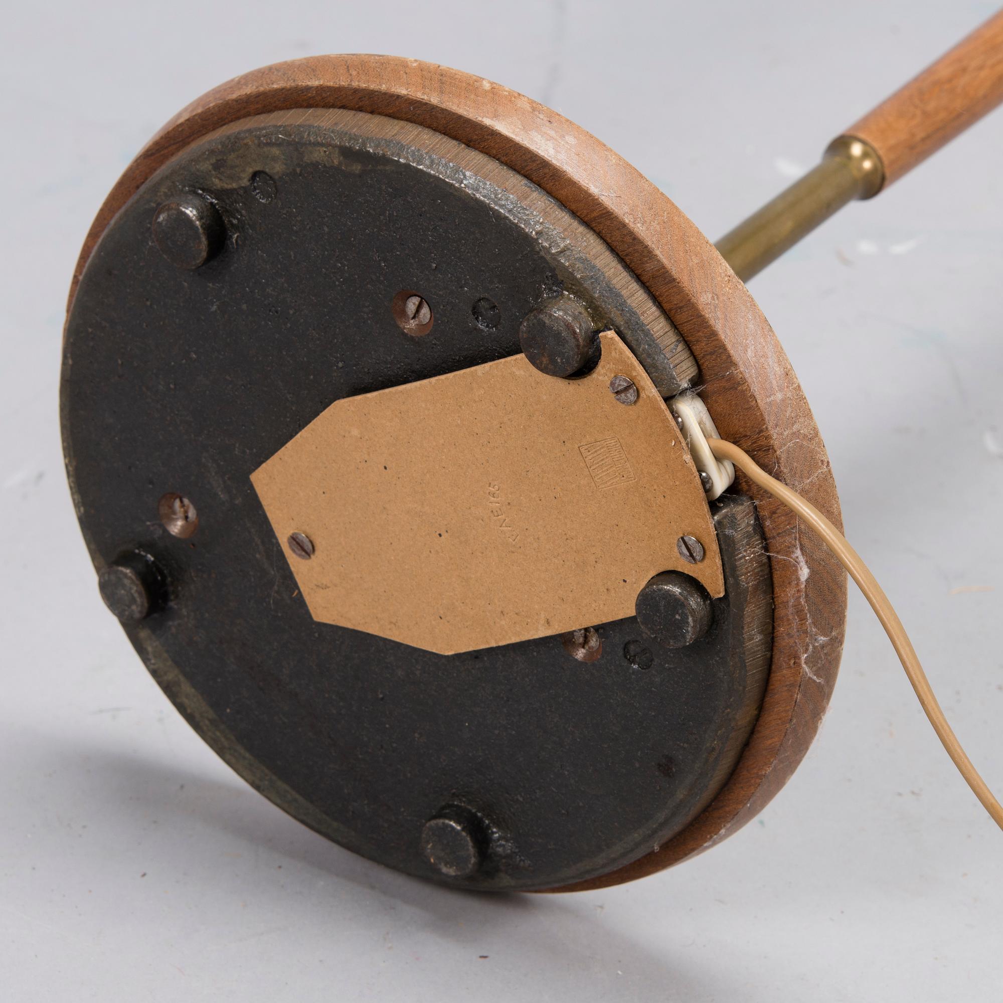 A mid-20th Century floor lamp, Kone-Tukku Finland.