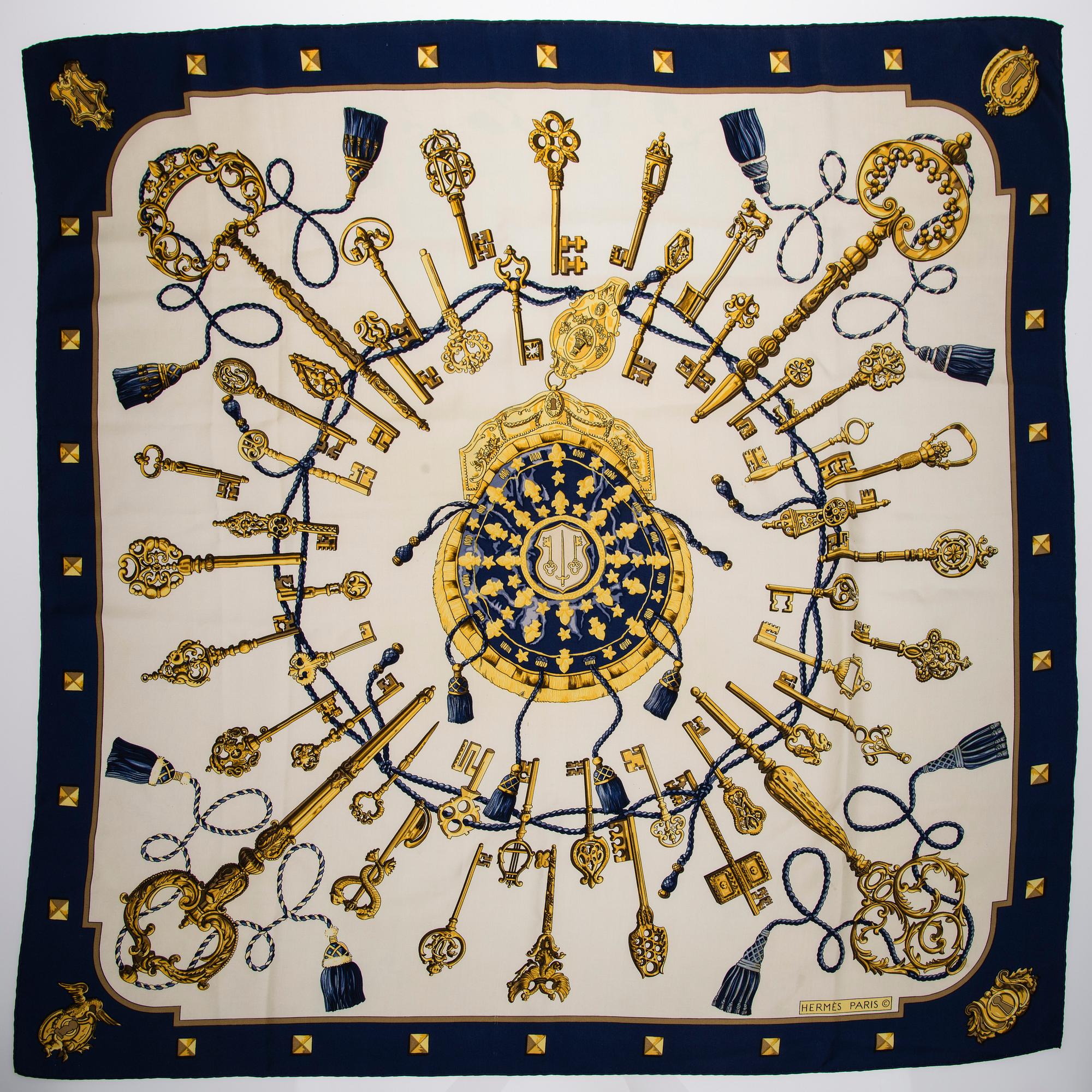 SCARF, "Les Clés", Hermès.