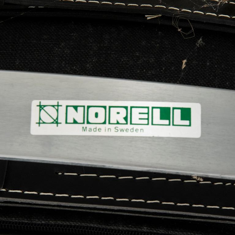 Arne Norell, "Ari", armchair with footstool, Norell Möbel AB.