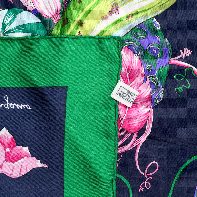 Salvatore Ferragamo, scarf.