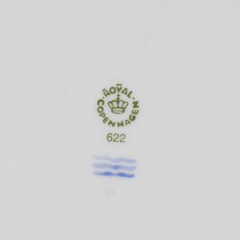 Royal Copenhagen, servisdelar, 15 st, porslin, "Christmas Joy", Danmark, 1990-tal.