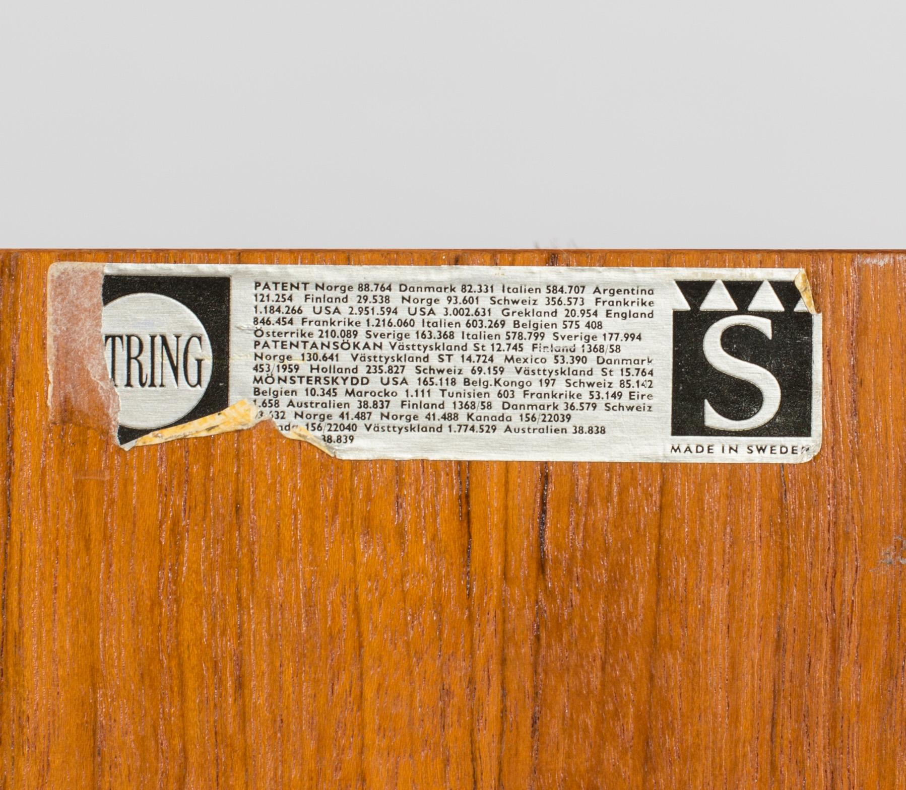 HYLLA, "String", Nils Strinning, 1950/60-tal.