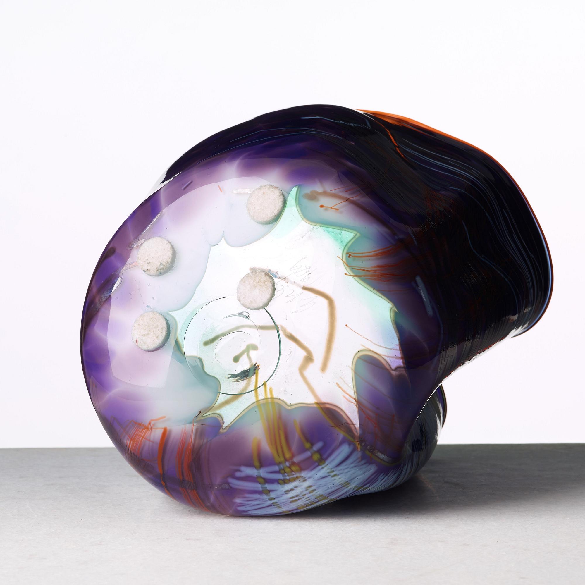 Dale Patrick Chihuly, a glass sculpture, Seattle, USA 1989.