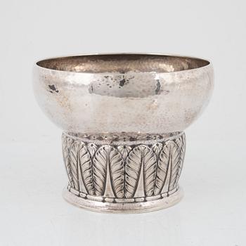 Skål, silver, jugend, Sverige 1921.