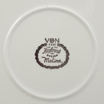 A set of 23 'Melina' earthenware service parts, Rörstrand 1969-1972.