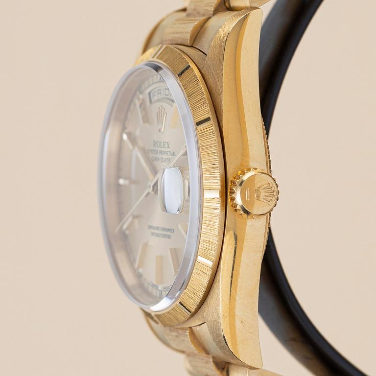 Rolex, Day-Date, "Bark Finish", ca 1990.