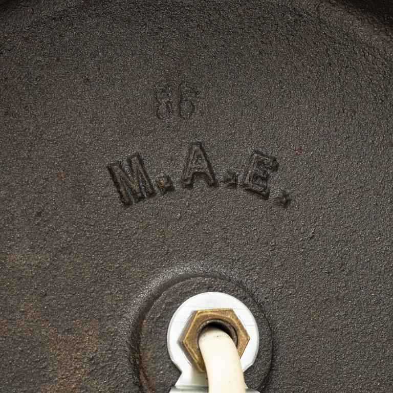 Golvlampor, ett par, Möller Armaturer, Eskilstuna.