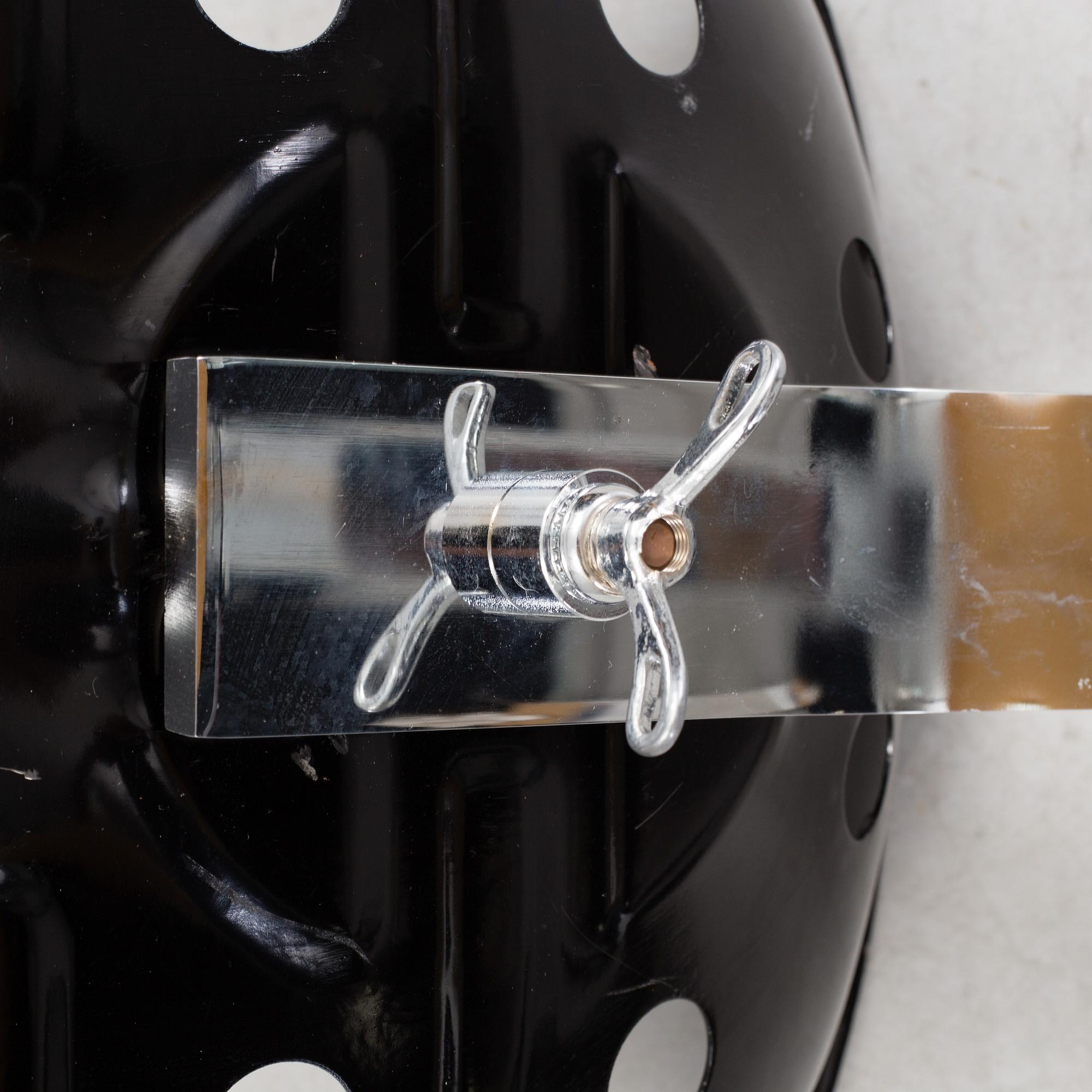 A 'Mezzadro' stool by Achille Castiglione & Pier Giacomo Castiglione for Zanotta, Italy.