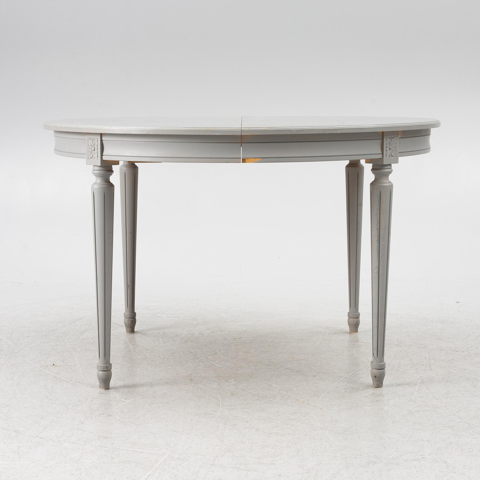 Matbord, gustaviansk stil, 2000-tal.