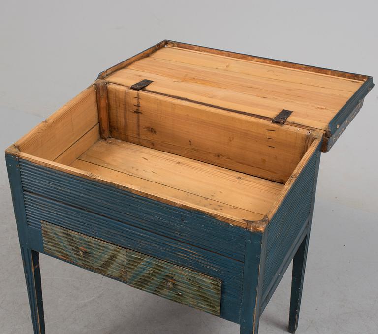 MÖSSBORD, allmoge, Ljusdal Hälsingland daterad 1850.